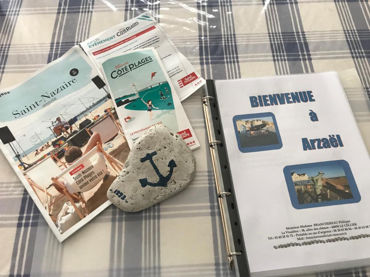 Maison De Vacances Arzael A 200M De La Plage Celebre De Mr Hulot Сен-Назар Екстериор снимка